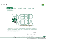 Tablet Screenshot of hybridmediaonline.com